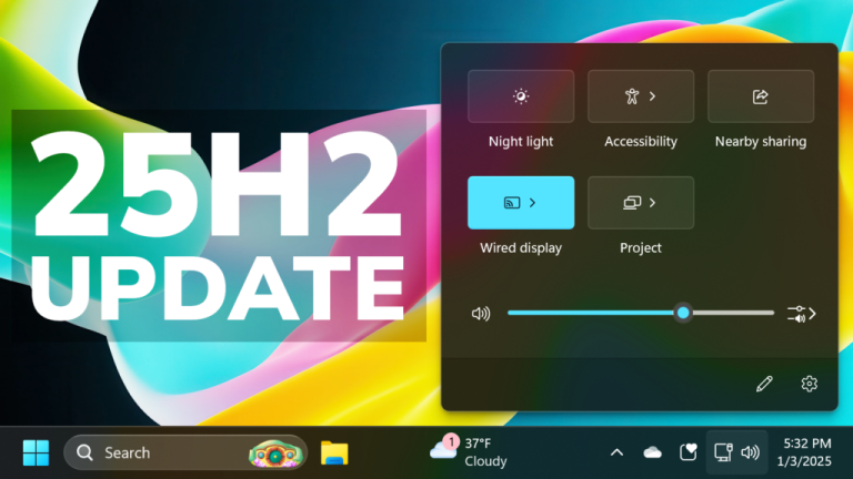 Windows 11 25H2: Bản cập nhật đáng mong chờ trong năm 2025?